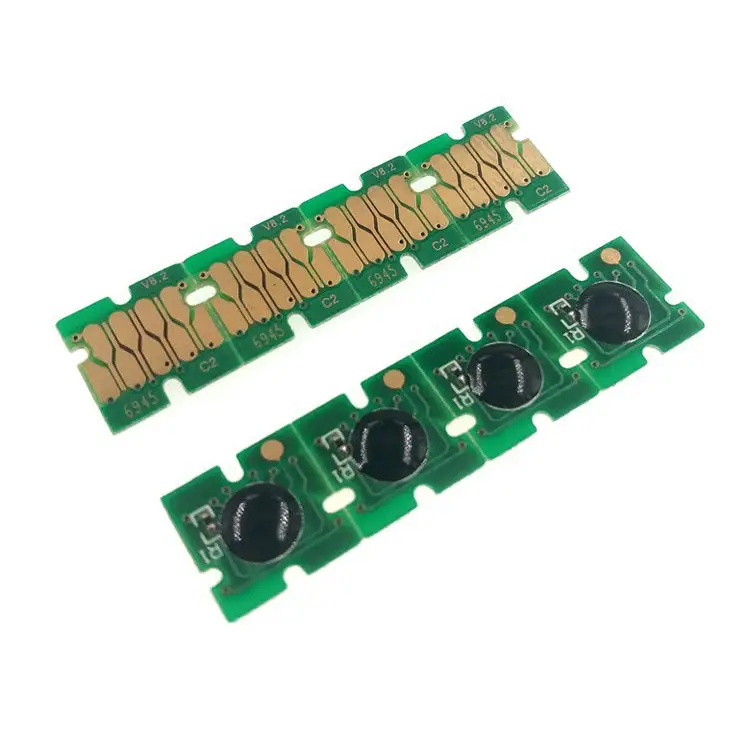 Refill Sublimation Ink Reset Cartridge Chip 7411 7412 7413 7414 One Time Compatible for Epson Surecolor SC F6200 F 6200 Printer