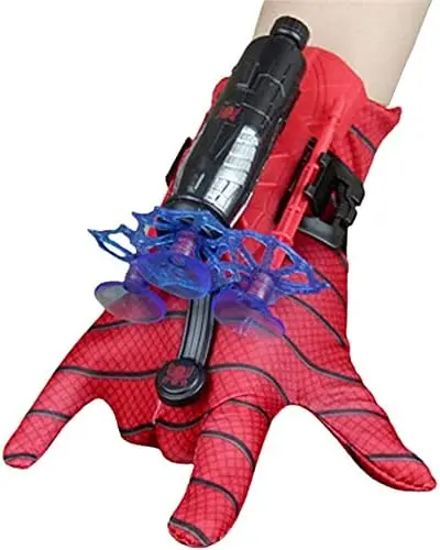 Hot selling Cosplay Strongman Launcher Wrist Toys Set Funny Kids Cosplay Man Shooter Safety Wrist Laucher