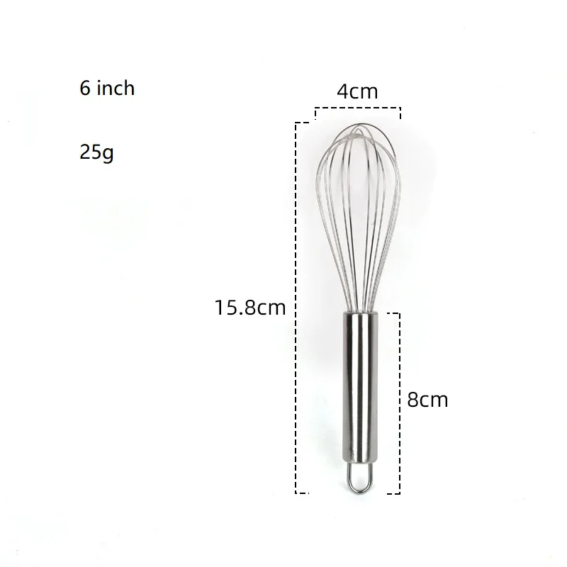 Kitchen Accessories Stainless Steel Semi-automatic Egg Whisk Hand Push ...