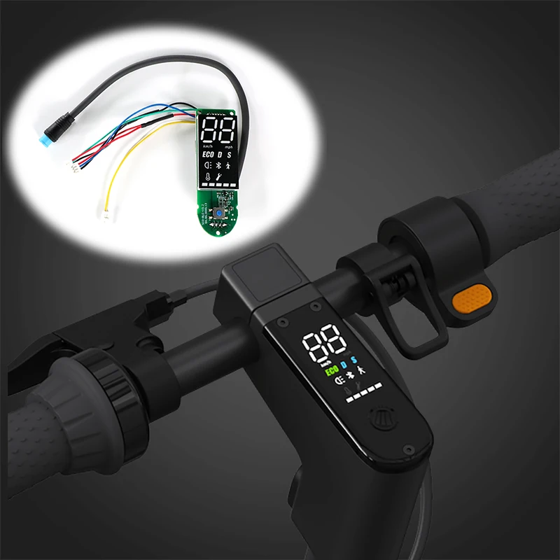 product replacement dashboard control board display for ninebot max g30d electric scooter new image for kick scooters-2