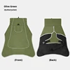 Autumn and winter fleece-lined olive green