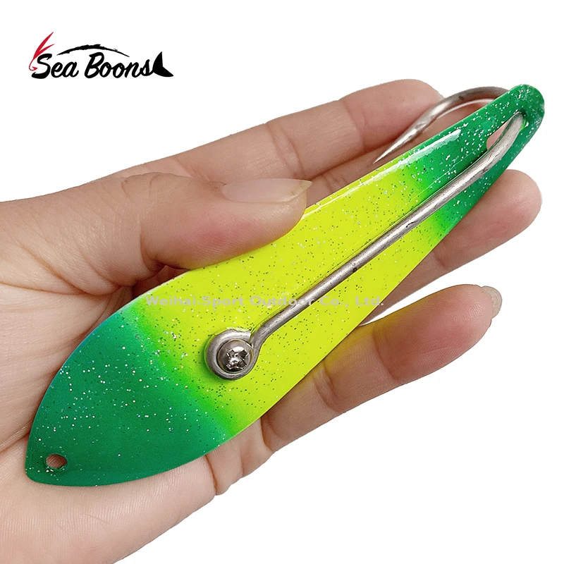 Hotsale Oem Sea Fishing Spoons Stainless Steel Replaceable