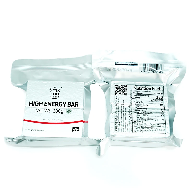 BDH Emergency Food Ration Bars - Peanut Flavor, 12 Pack (570 Calories Each)