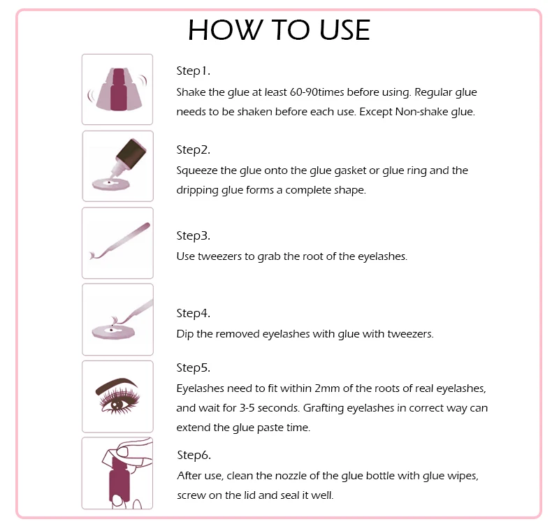 Private Label Super Lash Adhesive All Humidity And Temperature 0.3