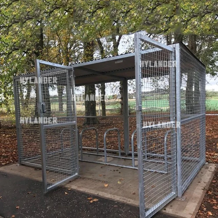 Secure Your Bike with Mesh Cycle Locker Hylander Storage