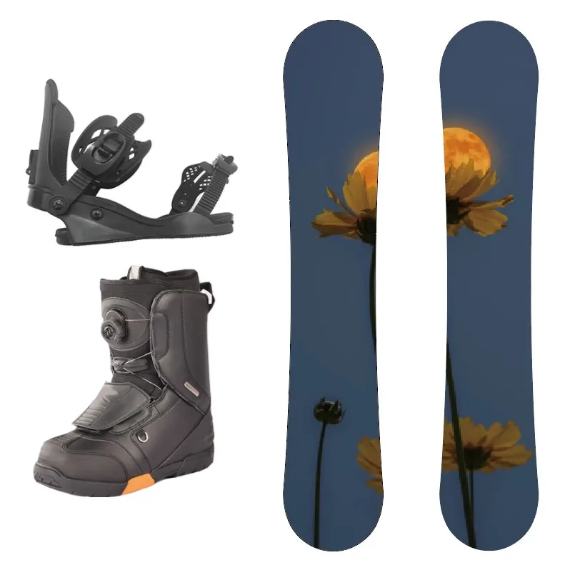 Round  Customized Led Snowboard for  Men Women Kid