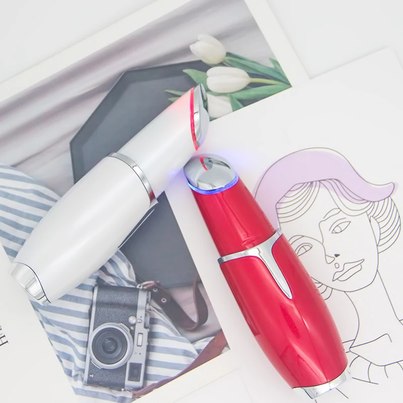 Микротоковая глаз уход за кожей для удаления морщин вибратор устройство домашнего использования красотки rf косметологический