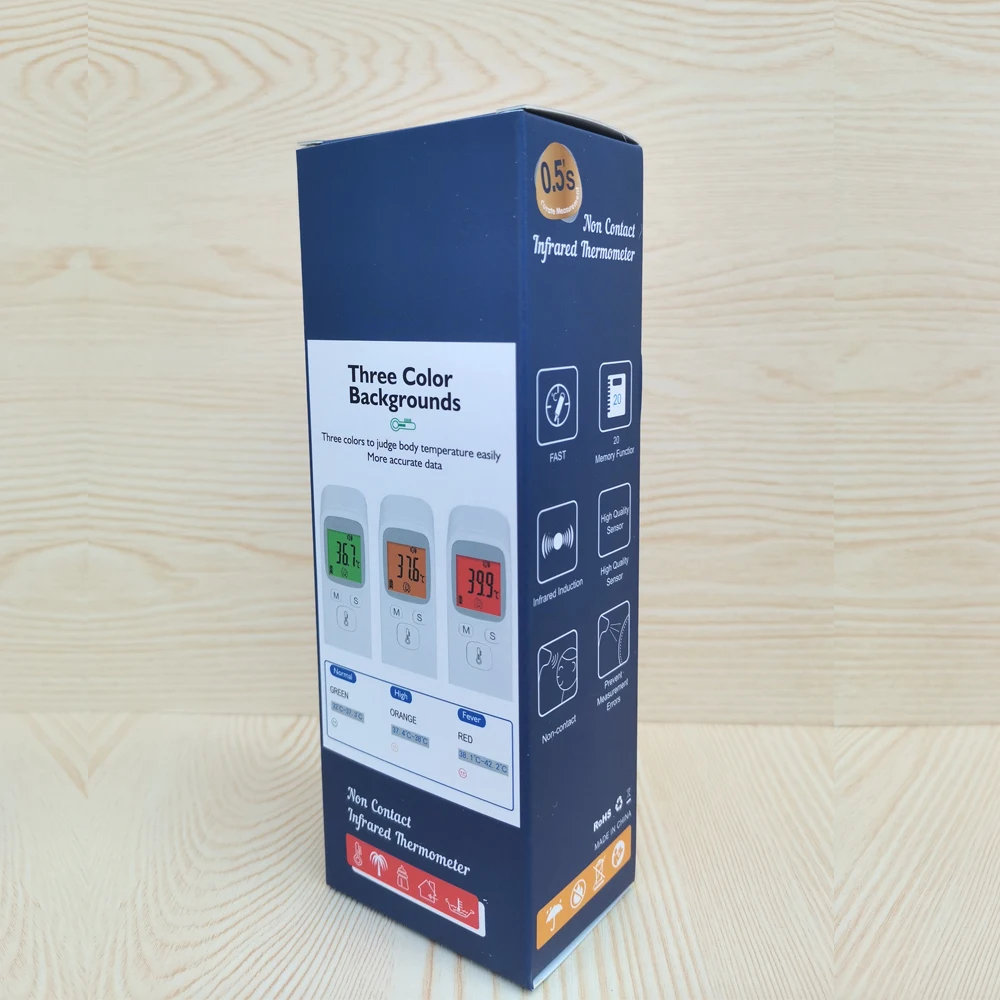 High Accurate  industrial Non-contact Digital Termometro Forehead Thermometer