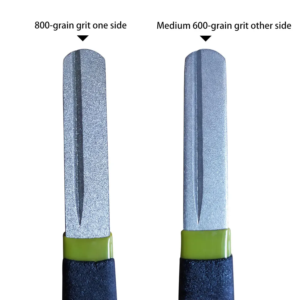 Double Side Good Quality Fishing Flies Hook Hone Fly Fishing Hook Sharpening Tool Hooks Sharpener Hone