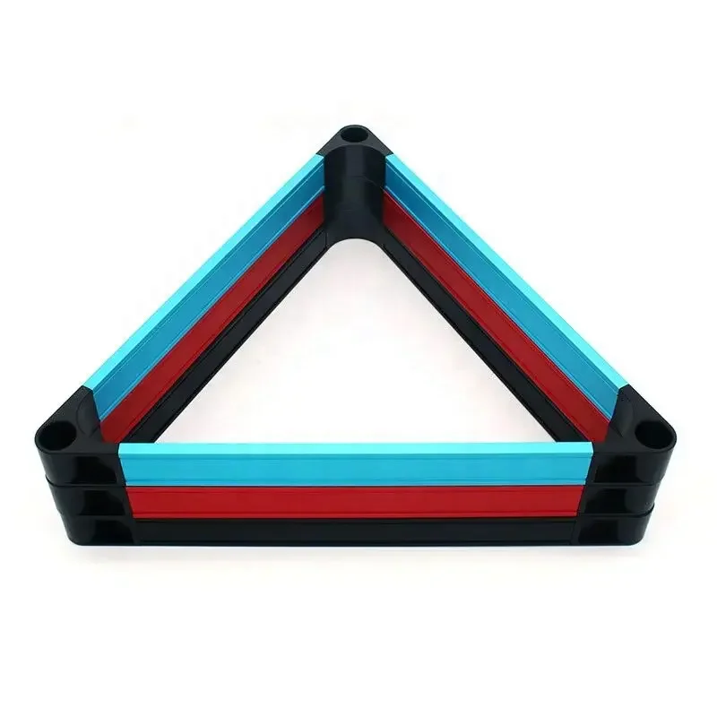 Triangle Et Cadre De Billard En Bois - Porte-Boules Professionnel Pour Billard Américain, Britannique Ou Snooker