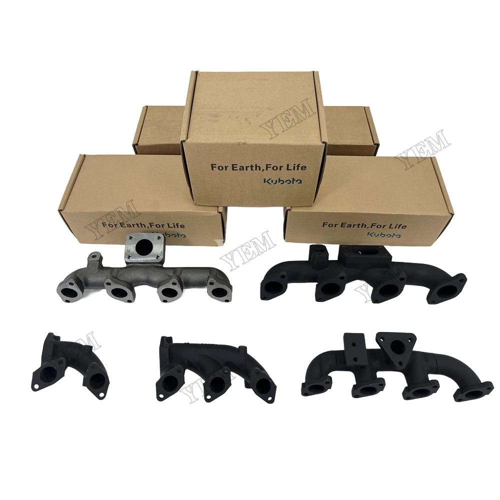 China Originally Produced OC52 OC60 OC62 OC80 OC95 Exhaust Manifold for Kubota Diesel Tractor Motor Engine.