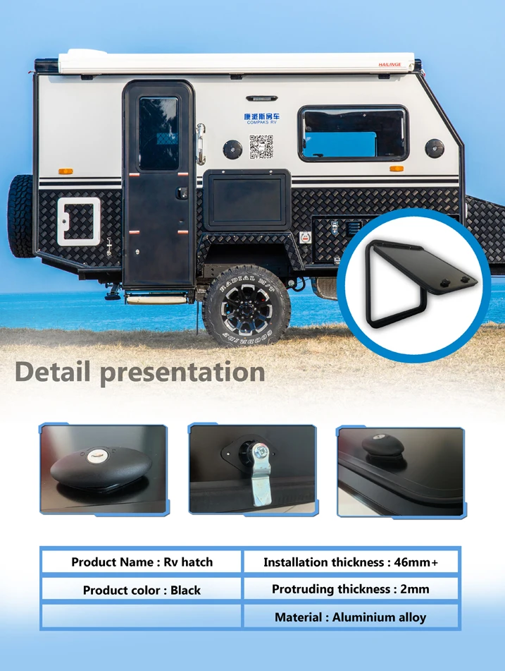Compaks New Arrive Opens Outward And Downward Sturdy Structure Rv Hatch ...