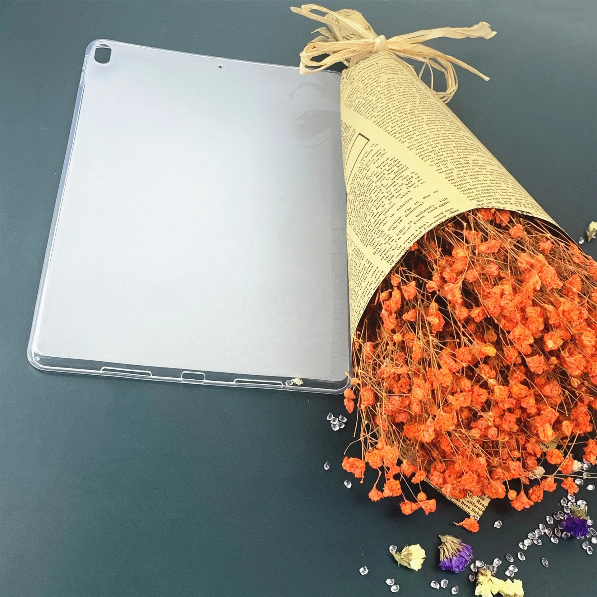 
 Простой в установке Мягкий ТПУ Матовый Прозрачный чехол для iPad Air 10,5 Задний защитный матовый чехол для iPad Pro 10,5  