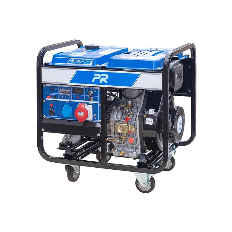 15kVA 400V Power Generator 10000-11000 Watt Water-Cooled Portable Petrol Gasoline with 90kW Rated Power Silent Type