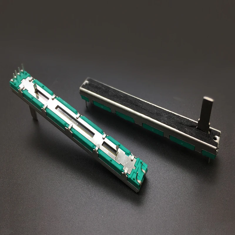 75mm Mixer Fader B10k Dualchannel Straight Sliding Potentiometer B103