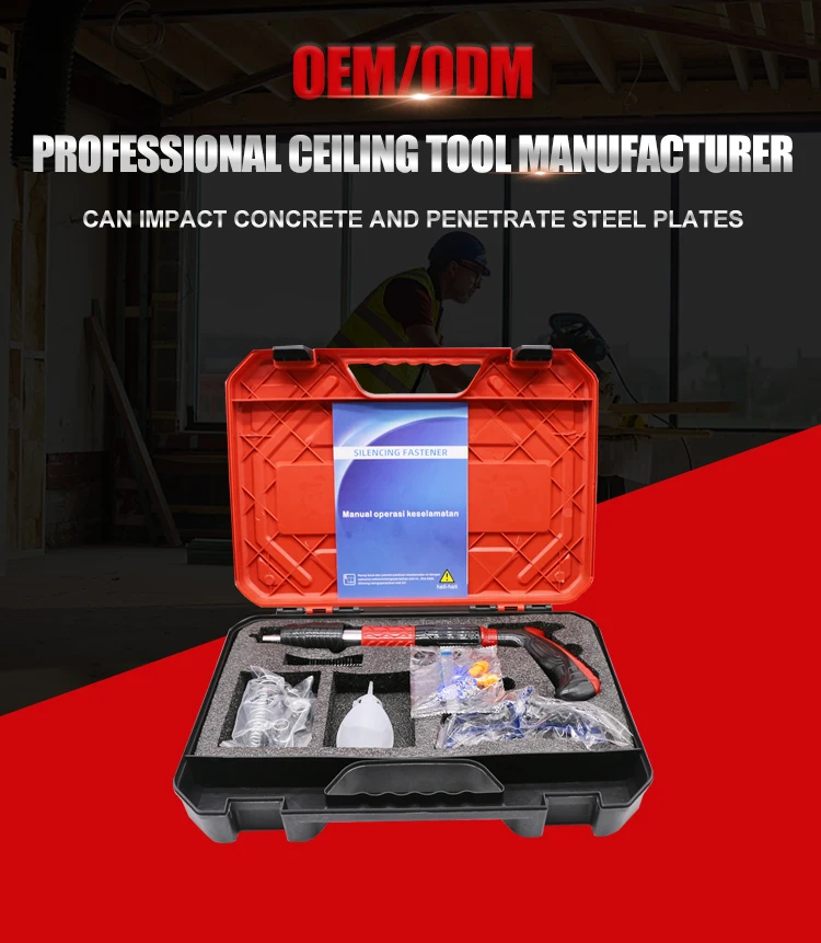 Manual Concrete Nail Shooter Mini Ceiling Shooting Nail Gun for ...