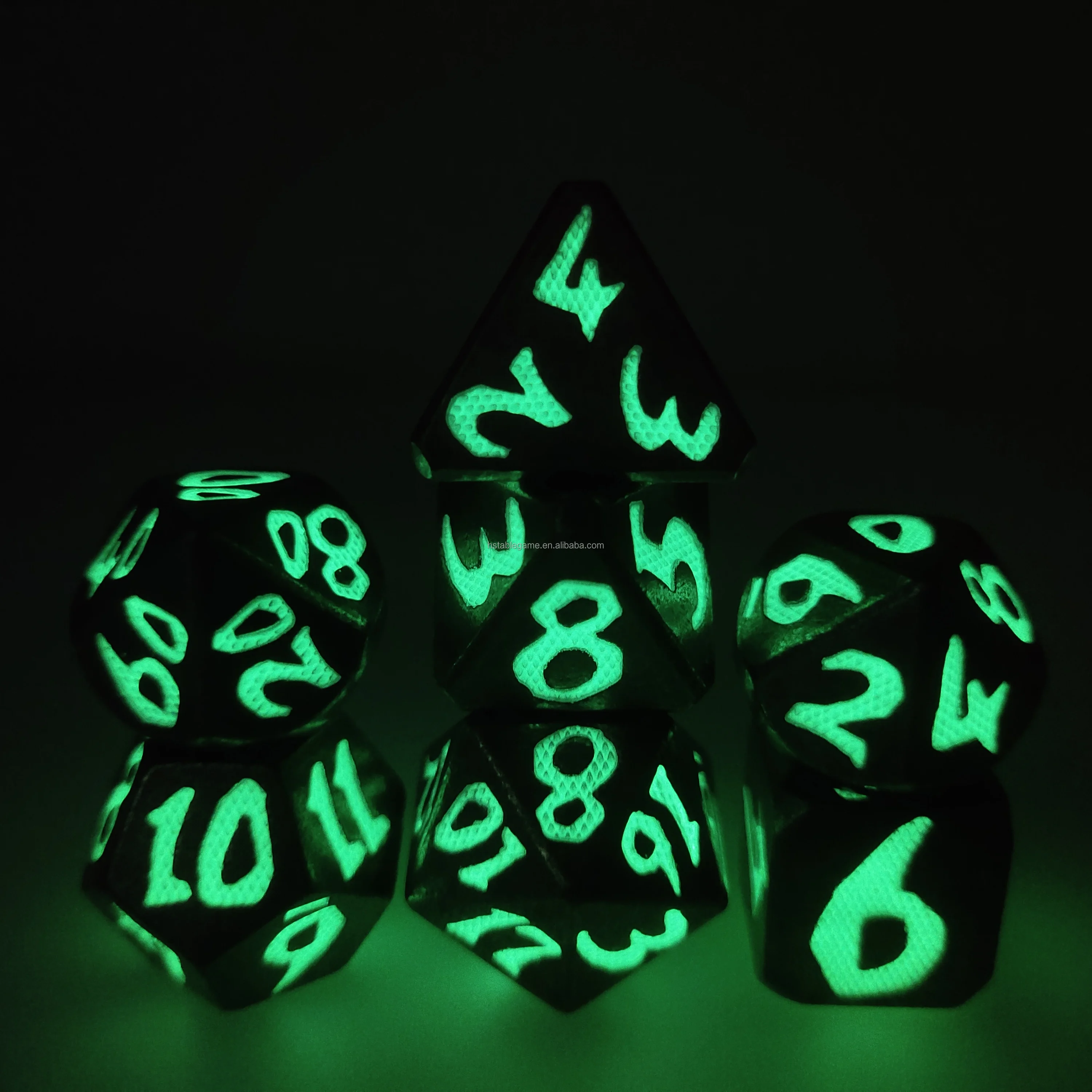 Hs Hot Sales Metal Polyhedral Dnd Dice Dungeons And Dragons Dnd Table