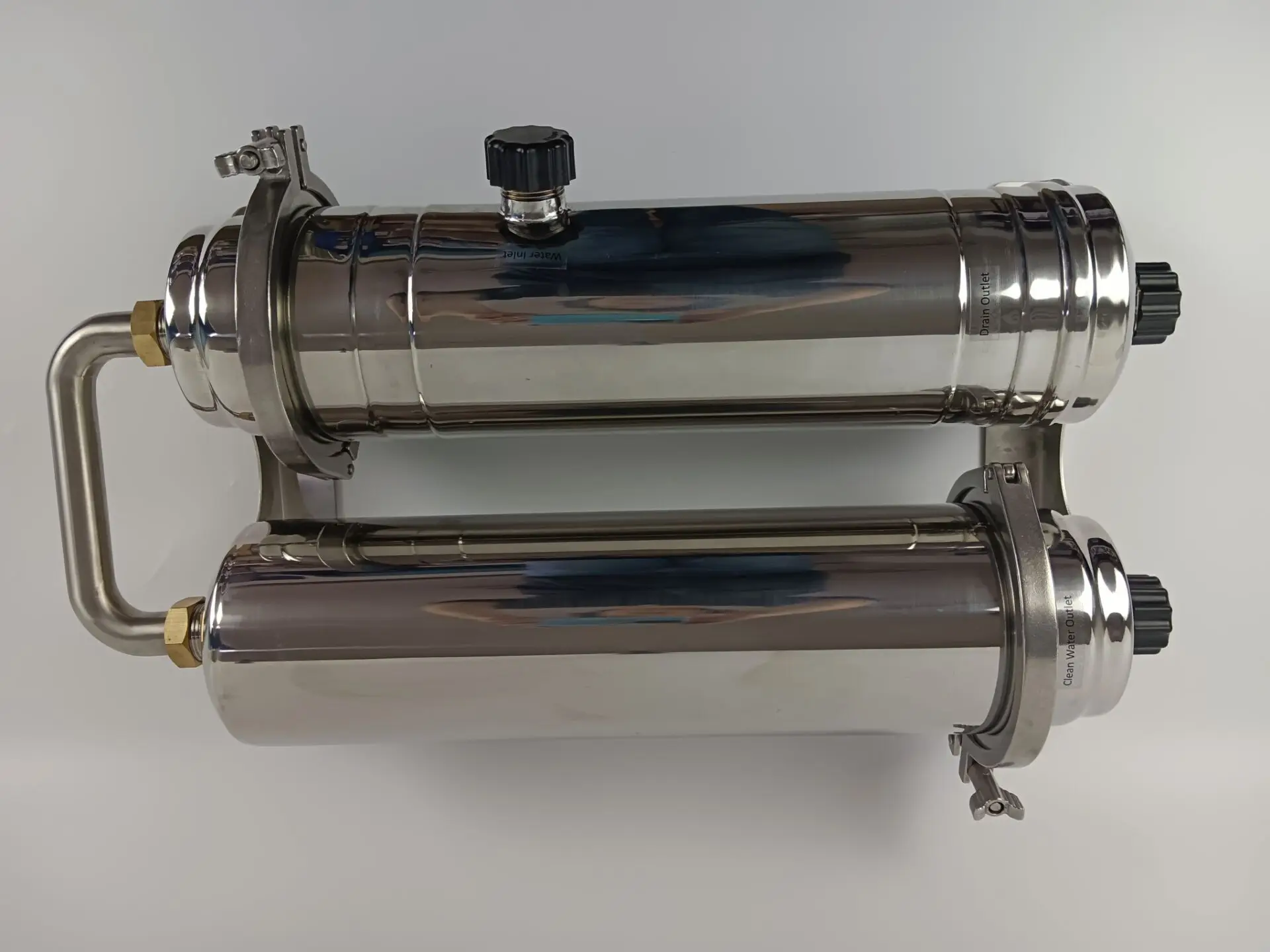 Myteck 3000LPH Large Flow Stainless Steel Home Water Purifier Filters System With UF Carbon Filter for Whole House