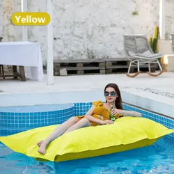 Outdoor Portable Lazy Inflatable Sofa Cover Water Beach Grassland Park Air Bed Sofa Bean Bag Large NO 5