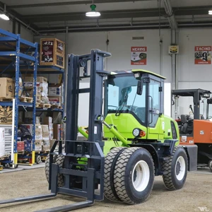 GMINT Customized Color Chinese Brand 5 Ton 3500kg 4000kg Rough Terrain Forklift Off Road Forklift with Bucket