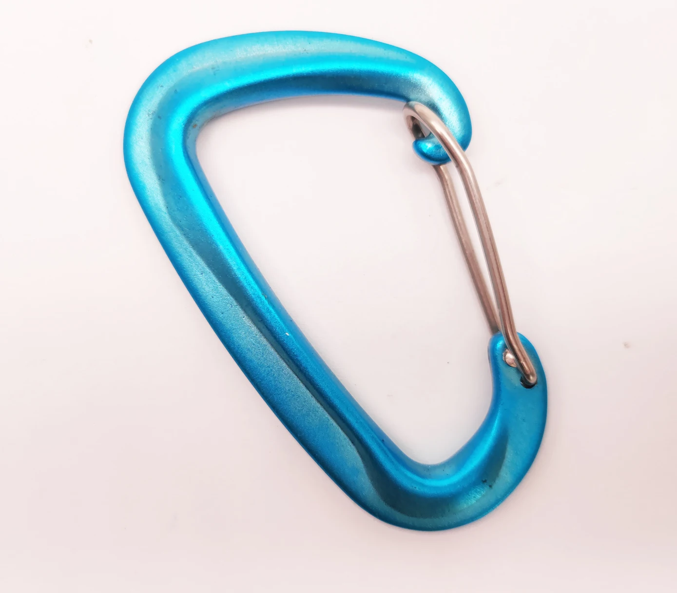 Outdoor Double Camping Hammock Aluminum carabiner Camping Safety tent 12KN EN362 lightweight mosquetones de escalada de 25kn