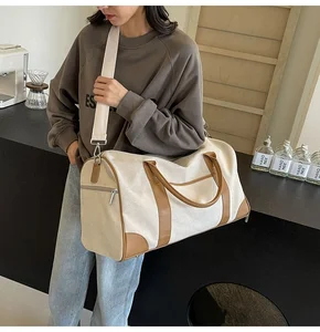 Whole Sale Custom High Quality Pvc Duffle Bag with Custom Printed logo for Mens