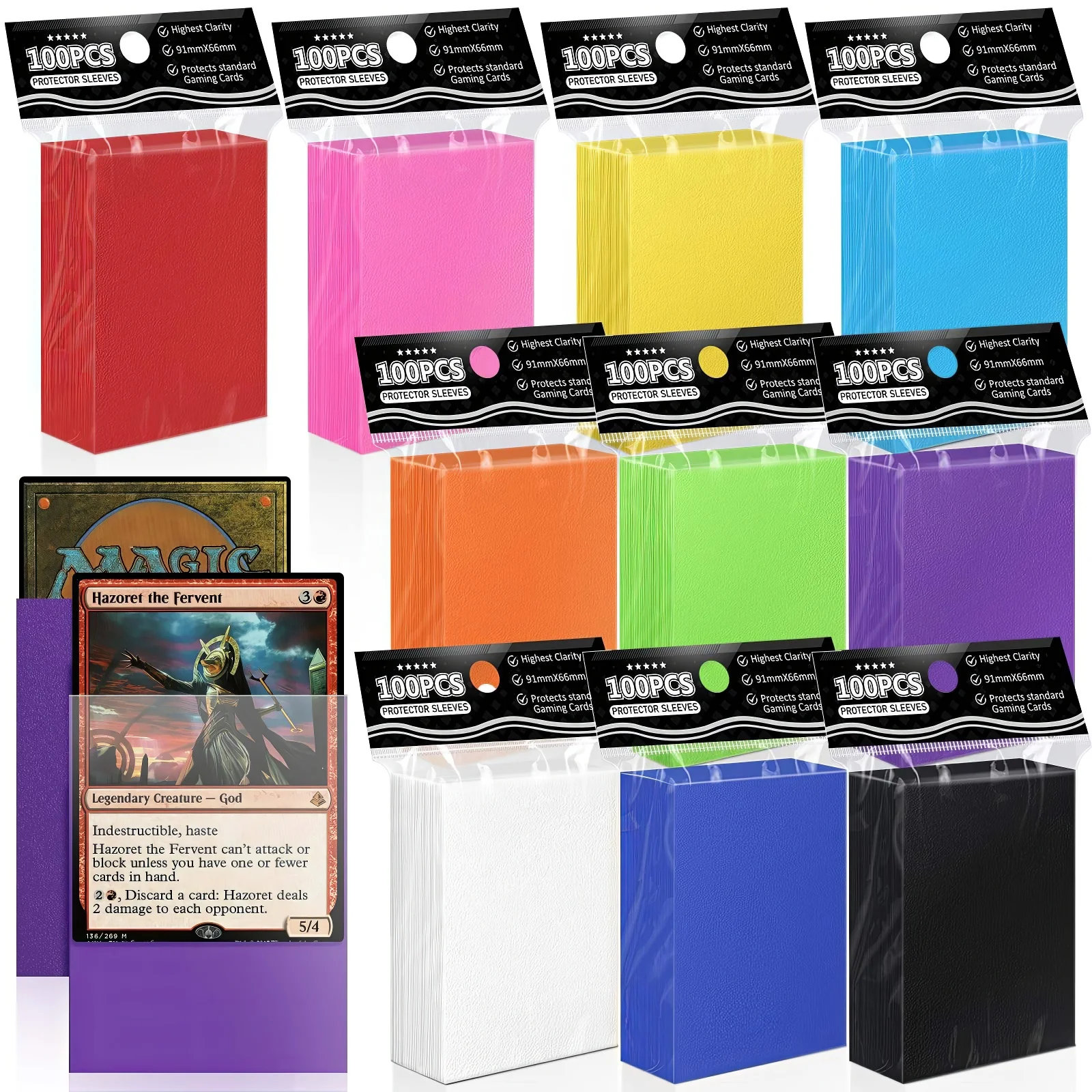 perfect fit sleeves damage cards Perfect Fits Inner Card Sleeves (200-Pack) main image 1