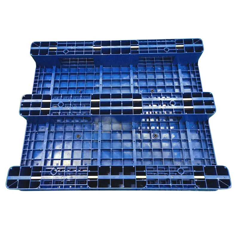 Customized 1200X1000 Heavy Load Plastic Pallets Stackable Hygienic Smooth Surface Plastic Pallet