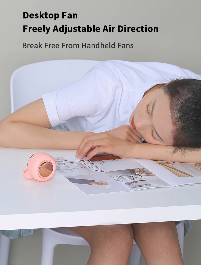 Mini Usb Portable Fan, 5 V, Battery - detail 18