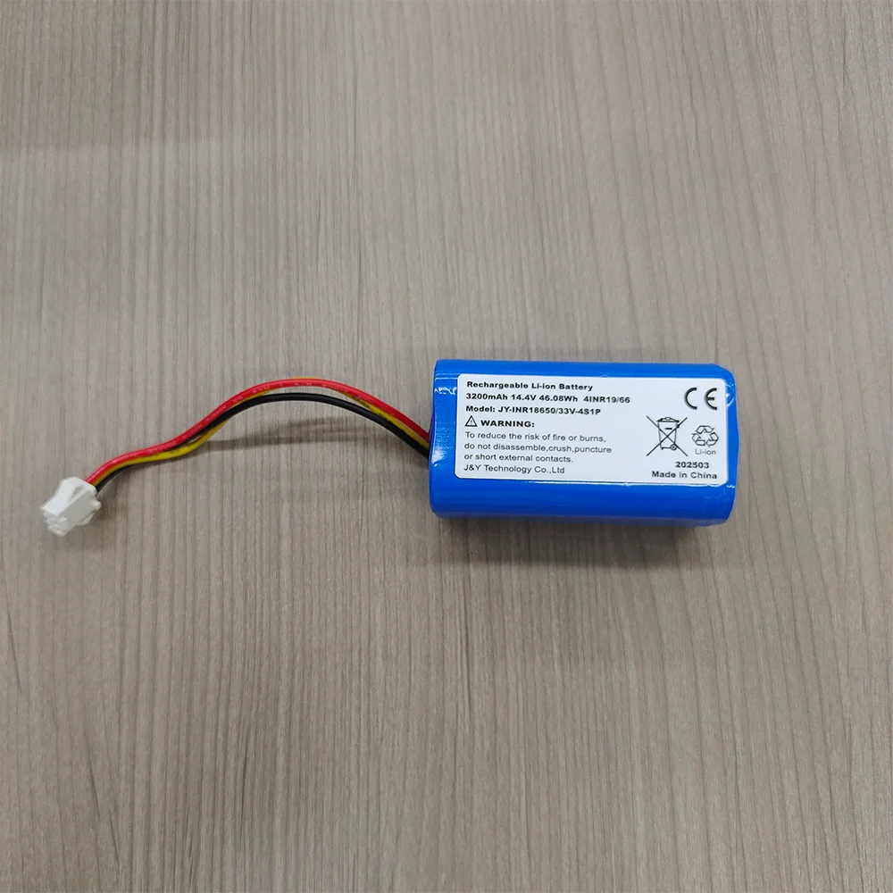 J&Y 18650 Li-Ion Battery Pack - 3000mah, 3.7V, 300 Cycles