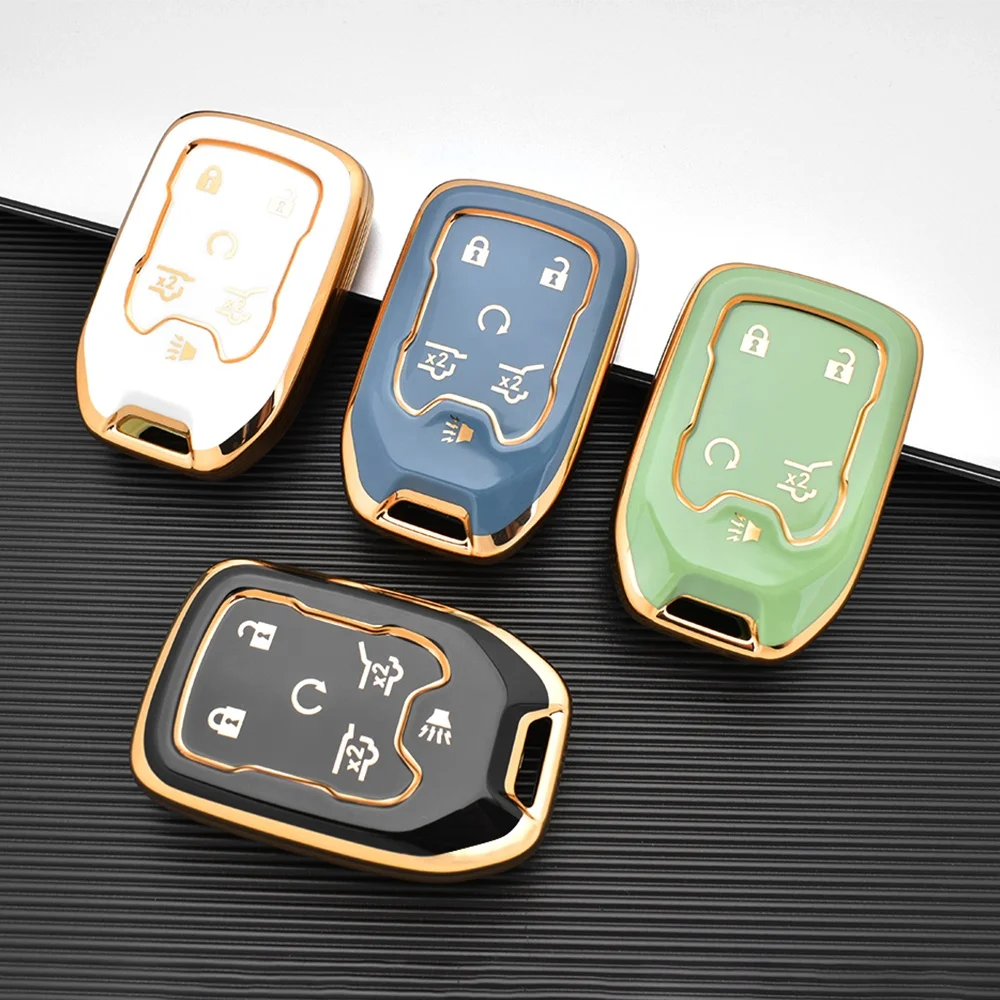 TPU Car Key Case Cover for Chevrolet Cruze Aveo Trax Sail Malibu Captiva Opel Vauxhall Astra Corsa Insignia Mokka Keychain