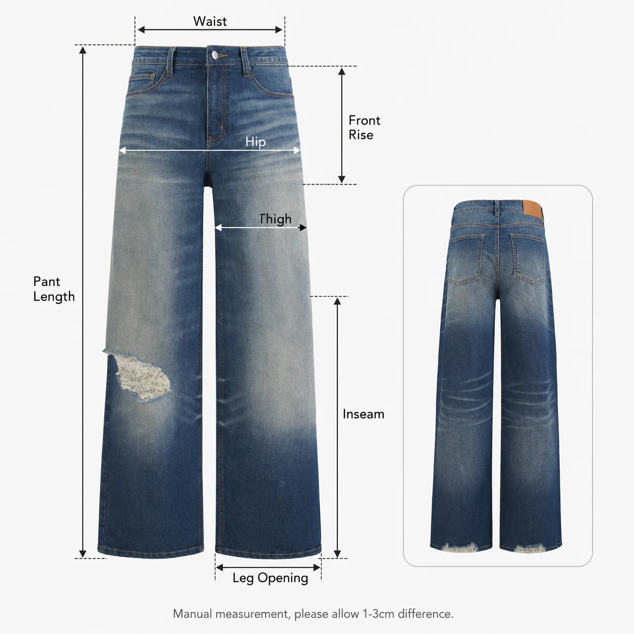 Size measurements