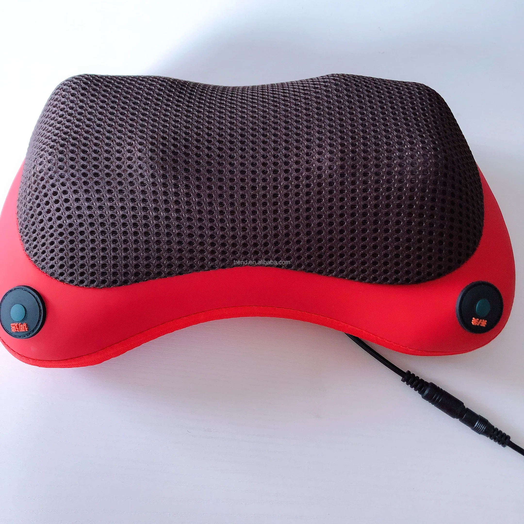 Neck Kneading Two Directions Heating Massage Pillow Buy Vibrating Back Massage Cushioncar 7223