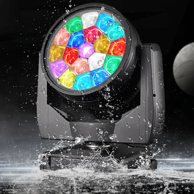 High Brightness Waterproof LED 19x40W RGBW DMX512 4IN1 B-eye Zoom