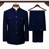 Navy blue pocket square
