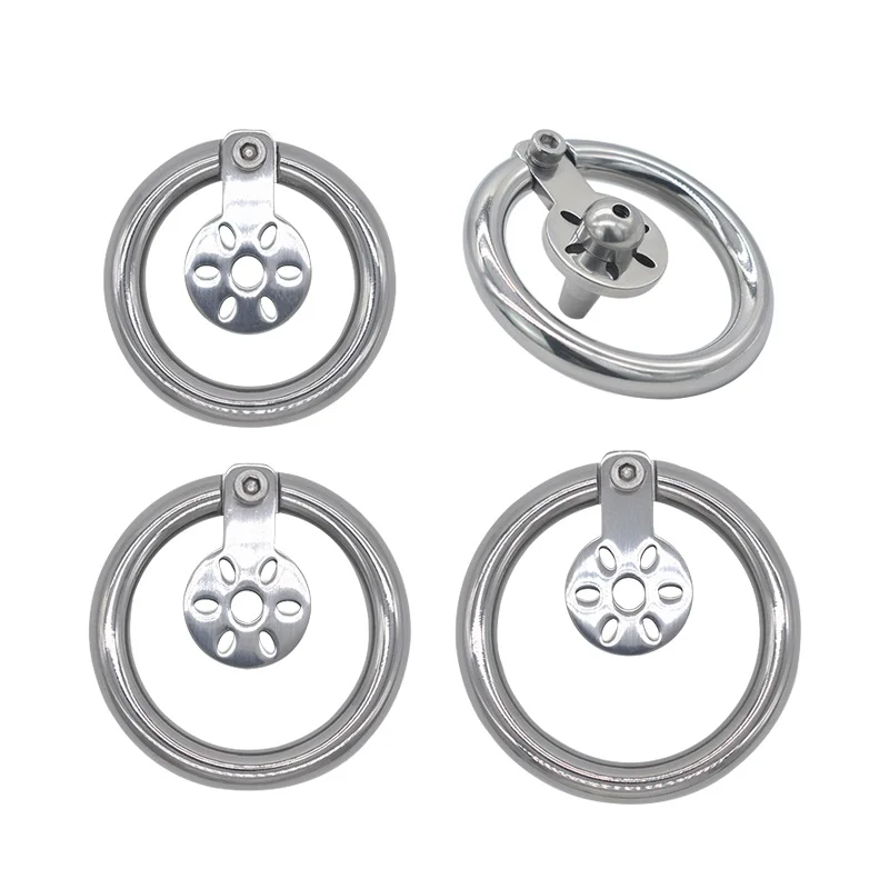 Solid Metal Ball Inverted Chastity Cage for Men Stainless Steel Negative Penis Rings BDSM Adults Sissy Couple Sex Toys Shop