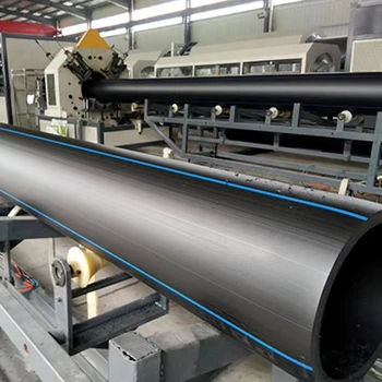 HDPE Drainage Pipe Diameter 400mm HDPE Material Trenchless Engineering Water Industrial Application Moulding Welding Socket