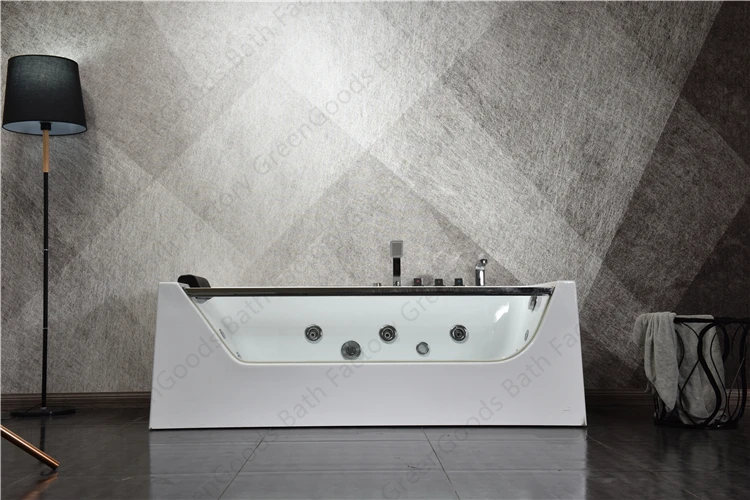 Extra Deep Whirlpool Bathtub from China Supplier Greengoods