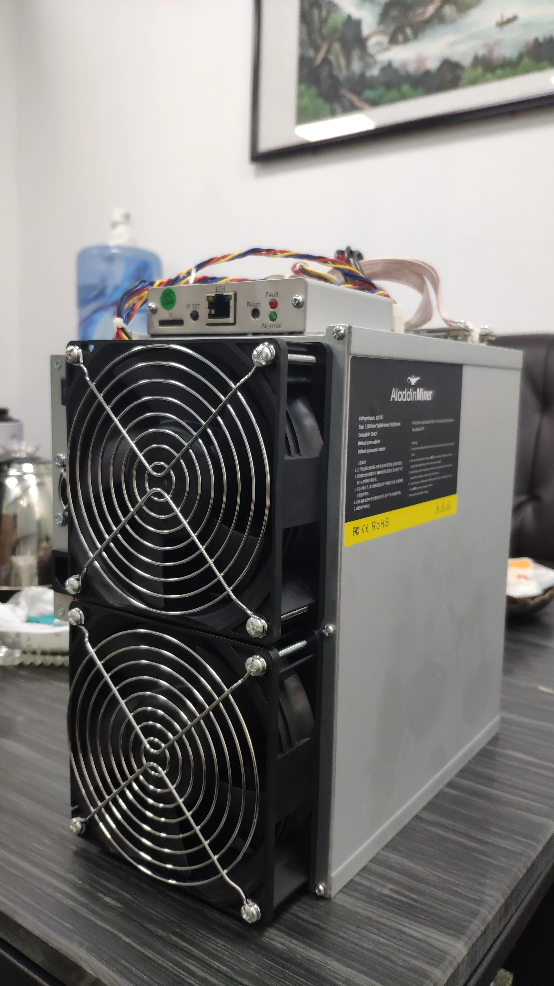 new arrival aladdin block chain l2 30t btc miner sha-256