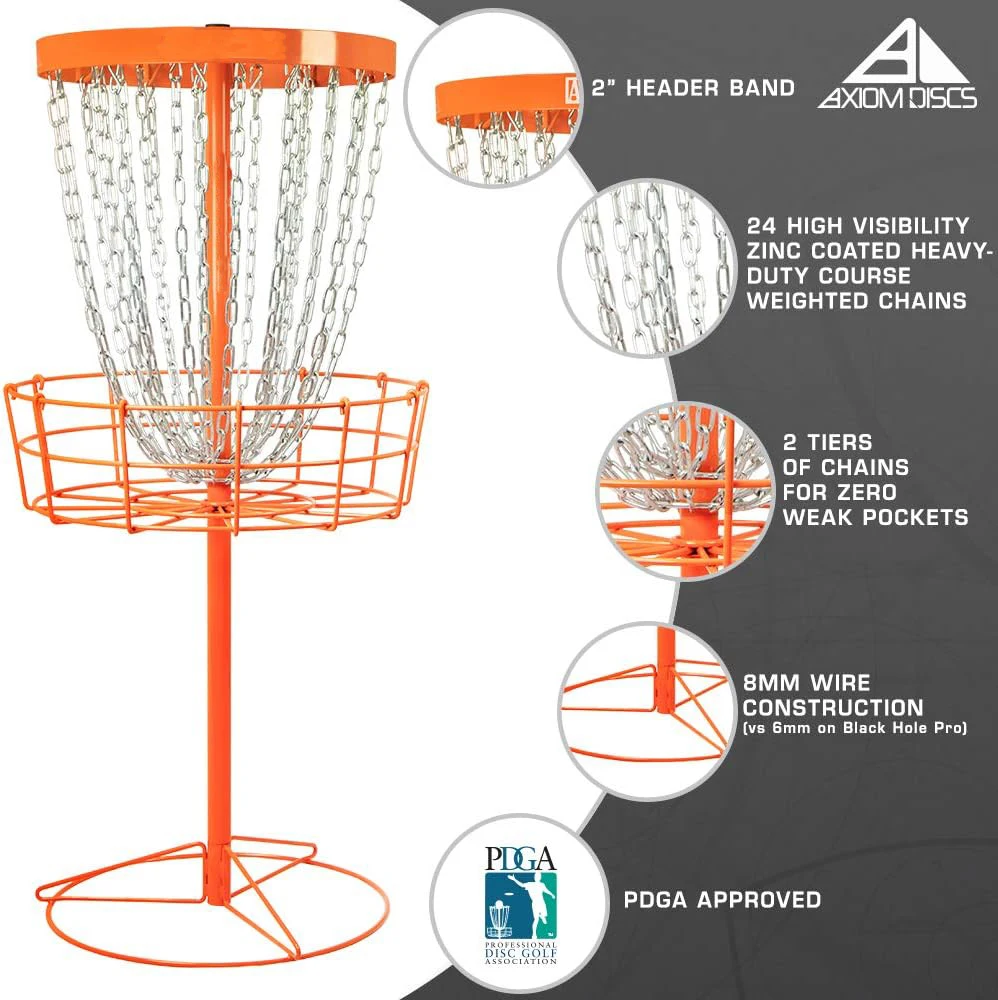 Disc Frisbee Golf Basket Customized Outdoor Sports Portable Disc