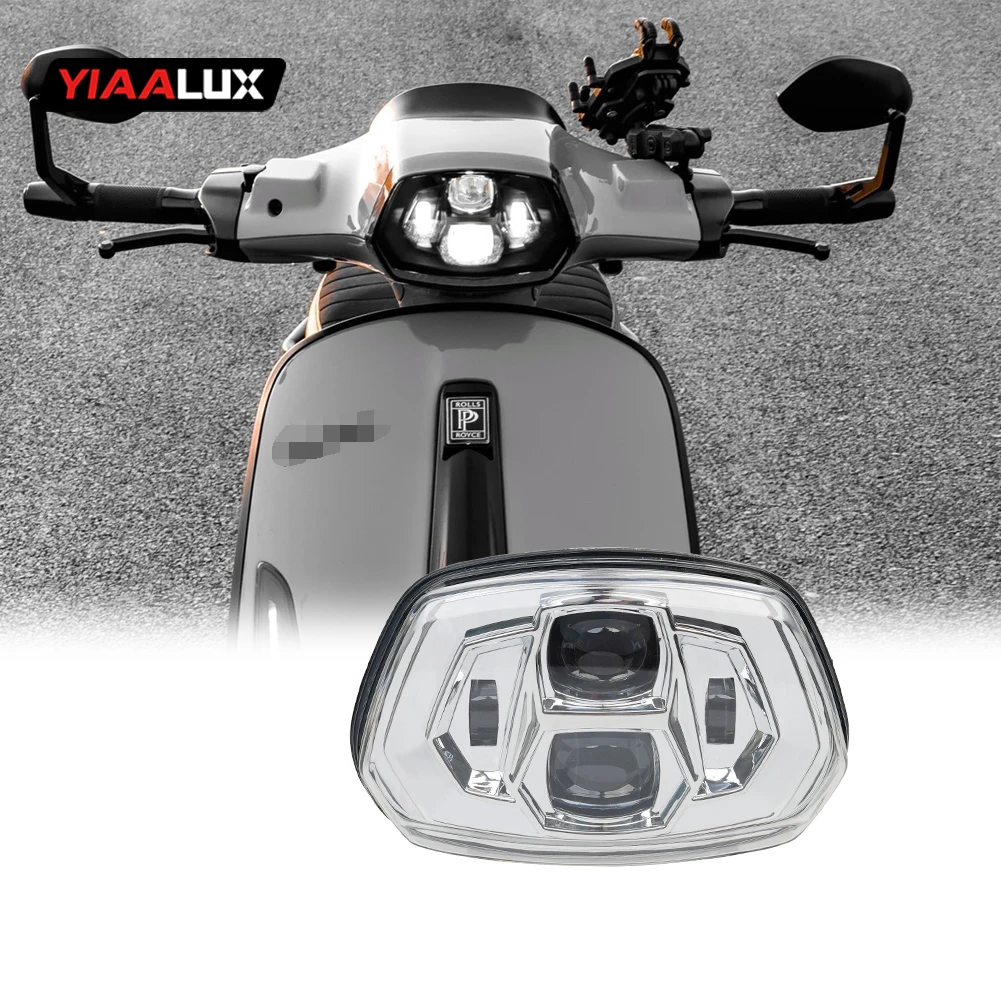 YIAALUX SPHL-ZE High beam lamp and low beam lamp LED Z headlight for Vespa sprint 150