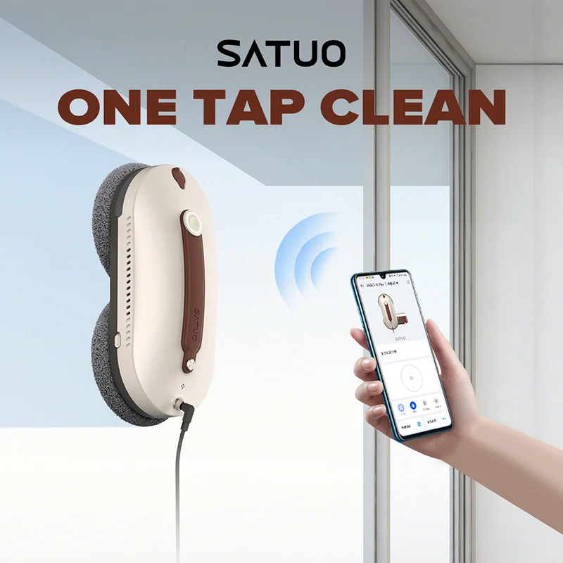 SATUO Smart Home Appliances Robot for Window Cleaning