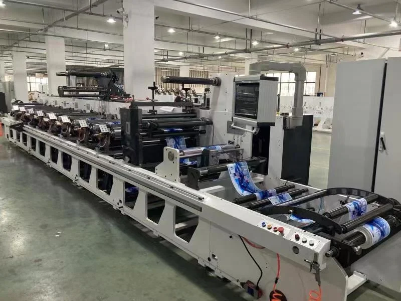 8 Colors 9 Colors Label Flexo Graphic Printing Machine for Sale