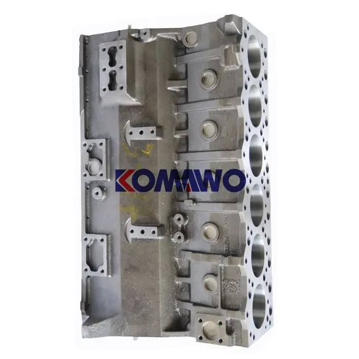 Diesel Engine PC200-5 PC200-6 6D95 Engine Cylinder Block 6209-21-1100