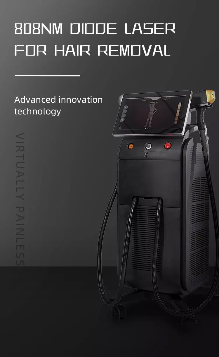 808nm Lazer Hair Removal Ice Platinum Deka Laser Alexandrite Diode