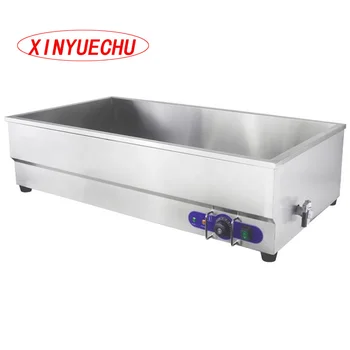 Xin Yuechu Commercial Canteen Heat Preservation Cooking Table Stainless Steel Food Display Electric Warmer