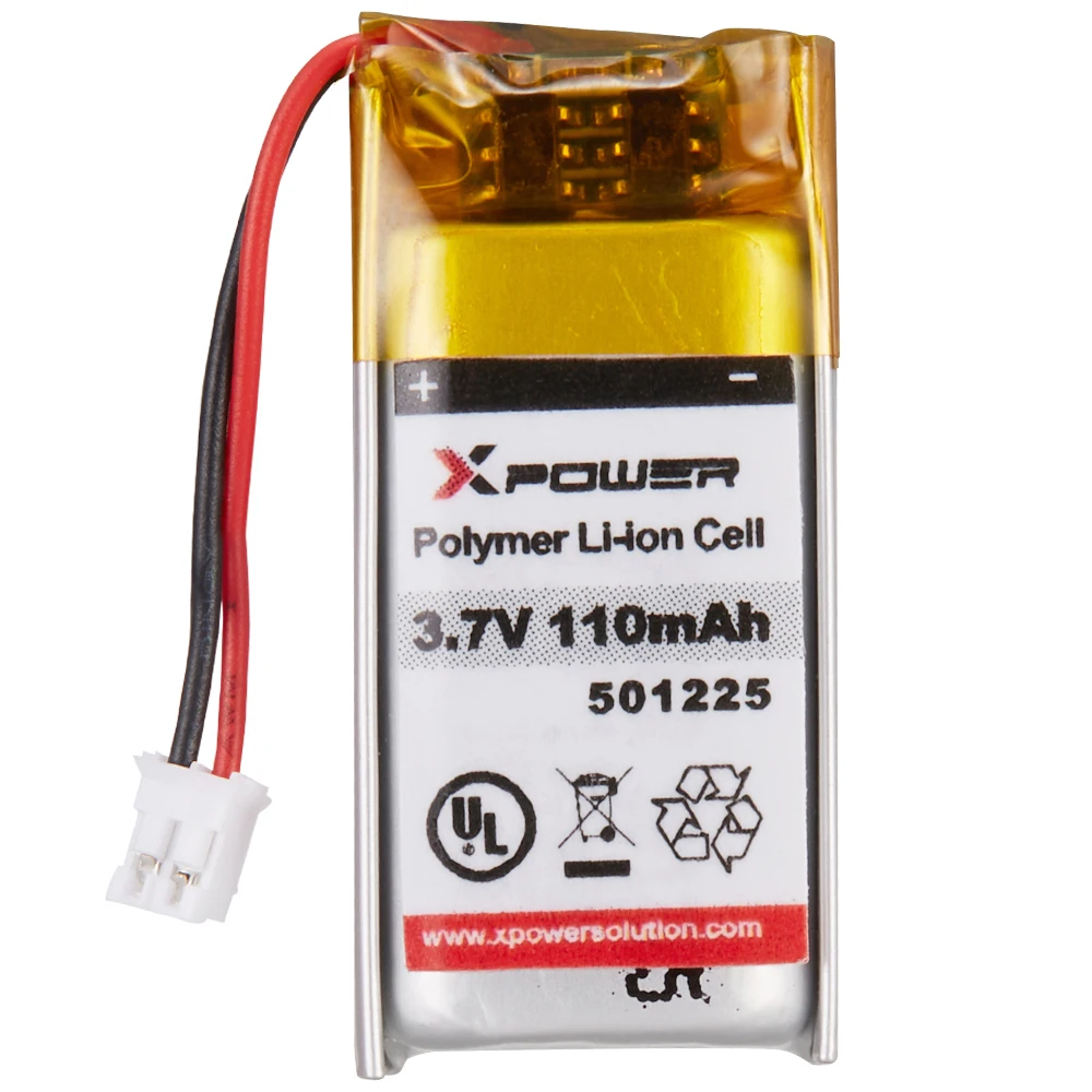 501225 3.7v 110mah