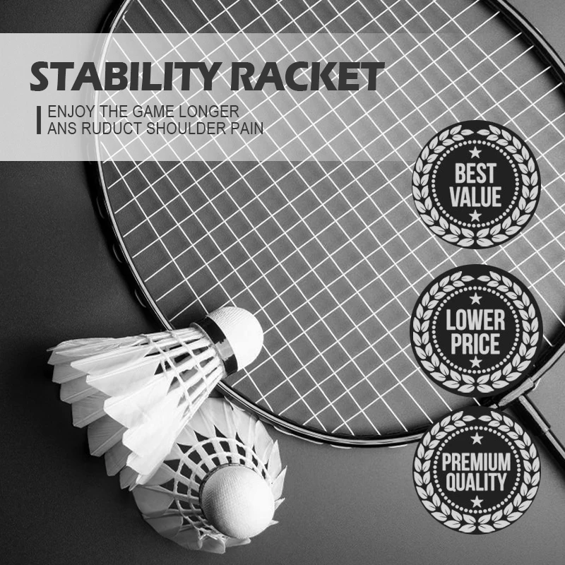 Индивидуальная дешевая цена легкая алюминиевая оригинальная Спортивная тренировочная ракетка для бадминтона и
