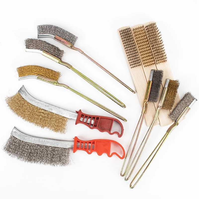 Brass Wire Hand Scrub Brush