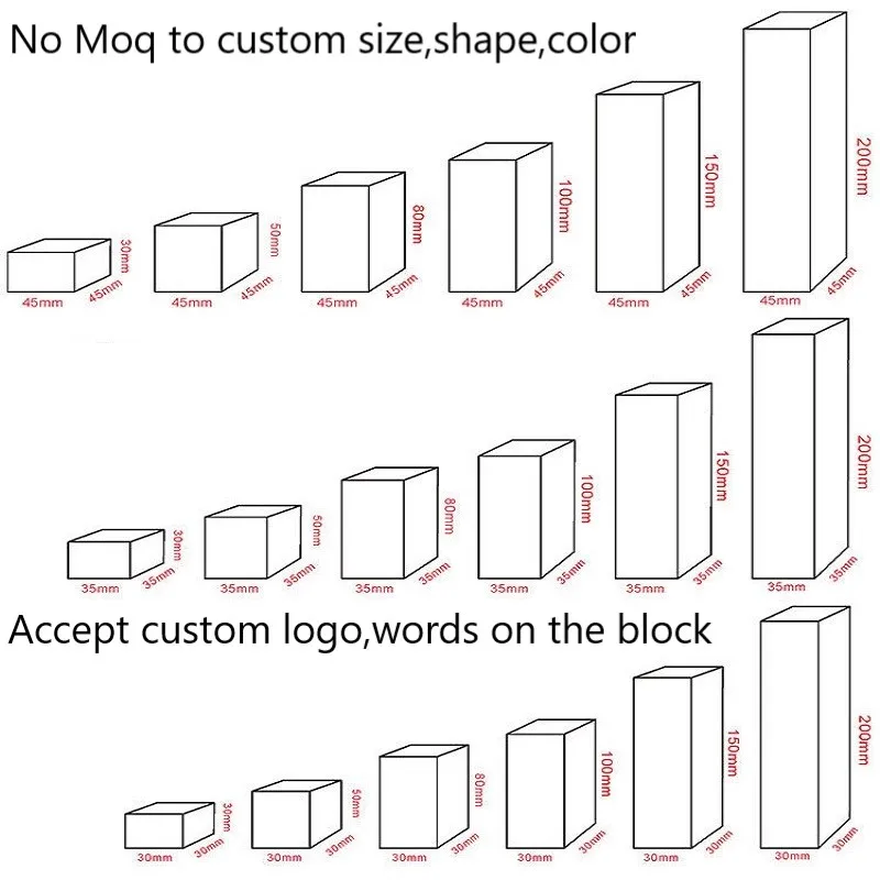 Clear Solid Acrylic Block Clear Solid Acrylic Block